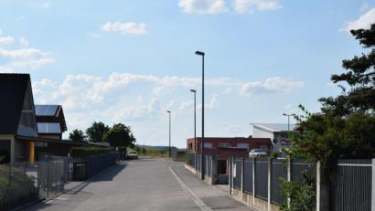 Bild: bnr
Zur Erschließung des Gewerbegebiets West ist eine Verlängerung der Hertzstraße um weitere 122 Meter notwendig.