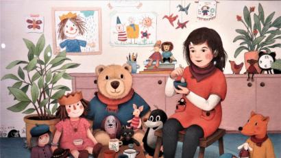 Bild: ubb
Mit liebevoll gestalteten Illustrationen wie diesem Bild sowie mit schönen und kritischen Exponaten präsentiert sich der Kunstverein Tirschenreuth im Museumsquartier in seiner Gemeinschaftsausstellung.