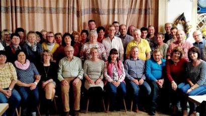 Bild: stg
40 Jahre nach der Entlassung gab es für den Abschlussjahrgang 1979 der Hauptschule Kemnath ein Wiedersehen.