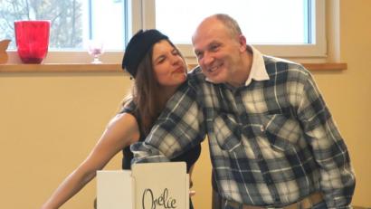 Bild: Hirsch
Künstlerin "Orelie" band die Gäste ein in ihre Zaubershow.