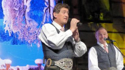 Bild: Schönberger, Ferdinand [fsb]
Die Ladiner“ Joakin Stuffer und Otto Denetz.