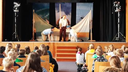 Bild: exb
Die Werkbühne München hatte einen Auftritt in Nabburg.