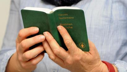 Bild: Stephan Huber
Die Gideon-Bibel erfreut sich großer Beliebtheit.