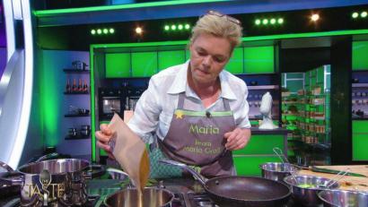 Bild: SAT.1
Maria Frank aus Pullenreuth scheidet im Halbfinale von "The Taste" aus. Das Finale ist am Mittwoch, 27. Novebmer, um 20.15 Uhr in Sat.1 zu sehen.