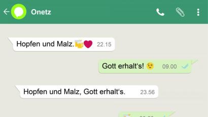 Bild: nt/az
Immer wieder erreichen die Online-Redaktion Nachrichten per Whatsapp, die eigentlich für jemand anderen gedacht waren.