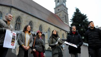 Bild: Stephan Huber
Im Advent wartet in der Amberger Altstadt jeden Tag in einer anderen Lokalität eine Überraschung auf die Besucher.