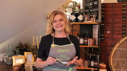 Bild: Susanne Forster
Maria Frank erzählt bei ihr zu Hause in Pullenreuth über ihre Teilnahme bei "The Taste".