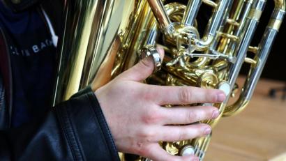 Symbolbild: Claudia Drescher/dpa 
Der Ausbildung seines Nachwuchses räumt der Musikverein Weiding hohe Priorität ein.