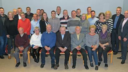 Bild: nm
Die TSV-Familie feiert die treuen Mitglieder. Glückwünsche, Respekt und Dank gelten beim Ehrenabend zahlreichen Jubilaren.