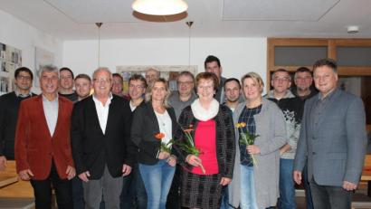Bild: cs
Die Kandidatinnen und Kandidaten der Christlichen Umland Union für die Kommunalwahl 2020.