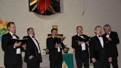 Bild: ads
Das Vokalensemble Harmonie aus St. Petersburg.