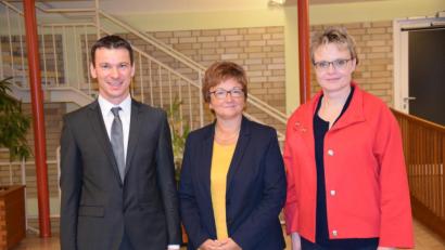 Bild: fz
Der neue Vorstand des HPZ: Christian Stadler wird neuer Vorstandsvorsitzender. Brigitte Krause (Mitte) bleibt stellvertretende Vorstandsvorsitzende, Claudia Prommersberger rückt als weitere Stellvertreterin in den Vorstand auf.