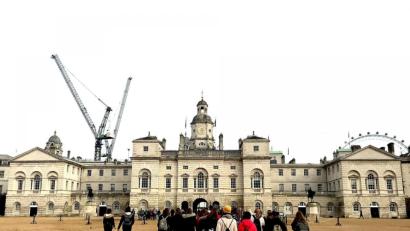 Bild:  Astrid Fürg/exb
Auf dem Weg zum Horseguards-Gebäude