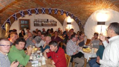 Bild: rn
Beim Taubnschuster frönten die Whiskyfreunde schottischen Genüssen.