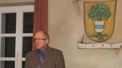 Bild: Schönberger, Ferdinand [fsb]
Bürgermeister Michael Bauer, der nicht mehr zur Wahl 2020 antritt, gibt seinen letzten Rechenschaftsbericht.