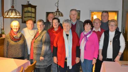 Bild: Dieter Weiß/exb
Der neue Vorstand der SPD-Arbeitsgemeinschaft 60plus (von links): Gerlinde Müller, Evelin Lux, Sonja Höcherl, Martin Seibert, Theresia Vahle-Röck, Ingrid Lay, Reinhold Strobl, Ursula Jäger, Wolfgang Fesik, Frank Senft und Ingrid Weber (es fehlt Rita Weber).