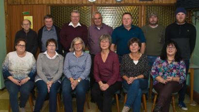 Bild: exb
Insgesamt 14 Männer und Frauen kandidieren für die SPD für die Kommunalwahlen 2020. Die Genossen setzen weiter auf Manfred Kratzer (hinten, Mitte) als Bürgermeister.