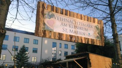 Bild: Klinikum/Dietl
Der kleine Weihnachtsmarkt am Klinikum.