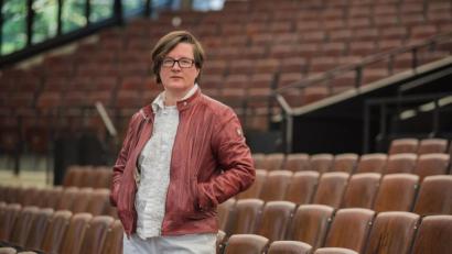 Bild: Nicolas Armer
Birgit Simmler wird bis 2027 die künstlerische Leitung der Luisenburg-Festspiele übernehmen. Foto: Nicolas Armer/dpa/Archivbild