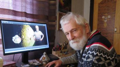 Bild: ubb
Siegfried Rahner hat in einigen Szenen auch sich selbst im Comic mit eingebracht. Das erinnert an den netten Kinderfernsehmoderator "Peter Lustig".