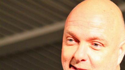 Bild: stg
Martin Großmann präsentierte sich bei der Futura von seiner besten Seite
