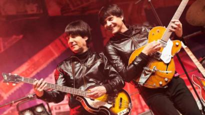 Bild: London West End Beatles
Die "London West End Beatles" gastieren in Amberg.