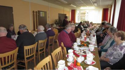 Bild: exb
Adventfeier der Speinsharter Senioren.