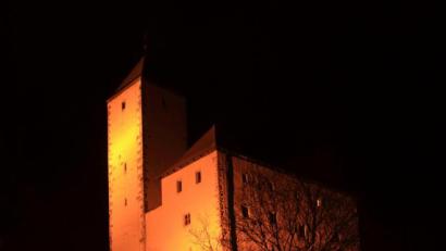 Bild: bnr
Die Illumination der Burg begeisterte die vielen Besucher.