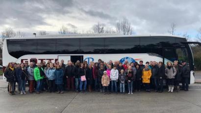 Bild: exb/Sabine Eichermüller
Einen schönen Tag verbringt die Gruppe in Erfurt.