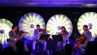 Bild: stg
Das Kaiser Quartett sorgte am Montagabend in der "Sünde" nicht nur für ungewöhnliche Klange, sondern begeisterte auf ganzer Linie.