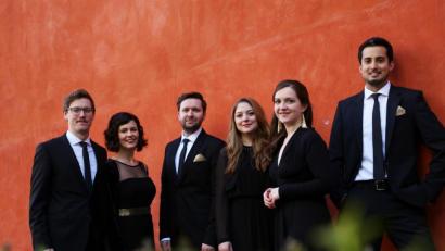 Bild: Vincent Schmucker
"StimmGold": Jakob Steiner, Marlene Kraft, Christoph Schäfer, Christina Müller, Helene Grabitzky und Marlo Honselmann (von links)