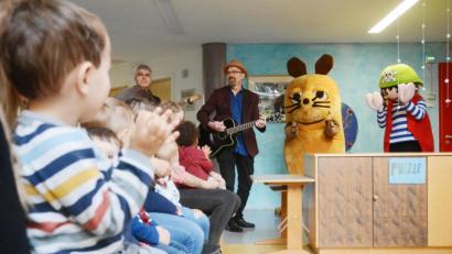 Bild: Gabi Schönberger
ws1412-Maus in der Kinderklinik Bild: Gabi Schönberger