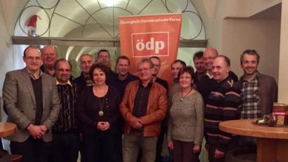 Bild: exb
Die ÖDP hat ihre Kandidaten für die Wahl im nächsten Jahr nominiert. Listenführer ist Christoph Zollbrecht (links).