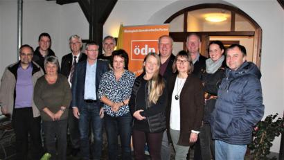 Bild: Christoph Zollbrecht/exb
Das Foto der bei der Nominierung anwesenden Kandidatinnen und Kandidaten.