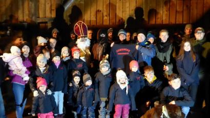 Bild: soj
Beste Stimmung herrschte bei der "Waldweihnacht" in Rodenzenreuth.