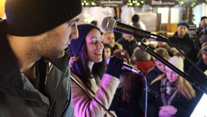 Bild: Kunz
Tina Trummer wusste viele Anekdoten aus ihrer Mitwirkung bei "The Voice of Germany".