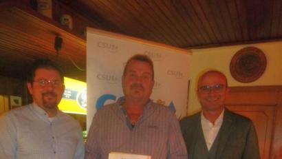 Bild: mad
Anton Weiß wurde für 30-jährige Mitgliedschaft ausgezeichnet.