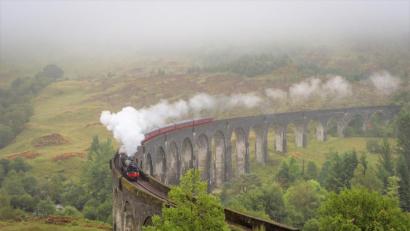 Bild: Heinrich Flieger
Heinrich Flieger hat den Blick für das Besondere, hier der Glennfinnan Viadukt.