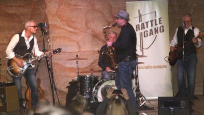 Bild: Hirsch
Die Rattle Gang rockte am Samstag im ausverkauften Kulturkeller.