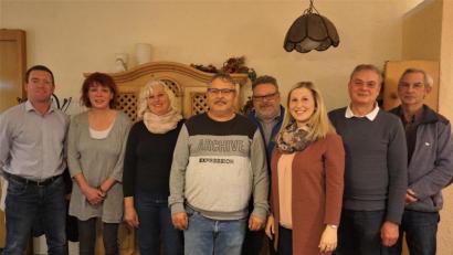 Bild: fppp
Der neugewählte Vorstand der IGW: Im Bild von links Andreas Eckstein, Sabine Zobel, Susanne Thoma, Vorsitzender Mario Zobel, Thomas Herler, Tanja Mai, Reinhard Schinner und Manfred Ries.
