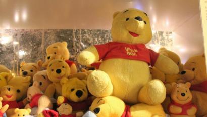Bild: Holger Stiegler
Ohne „Winnie Pooh“ geht es natürlich nicht im Teddybären-Museum.