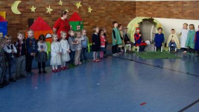 Bild: mma
Die Vorschulkinder des Kindergartens Gebenbach begeistern ihre Eltern.