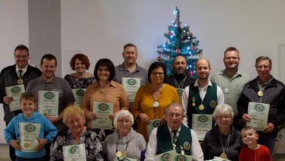 Bild: exb
Die Vereinsmeister des Schützenvereins Einigkeit 1862 Erbendorf-Naabberg.