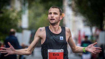 Bild: Norbert Wilhelmi/exb
Erik Hille beim Marathon in Köln.