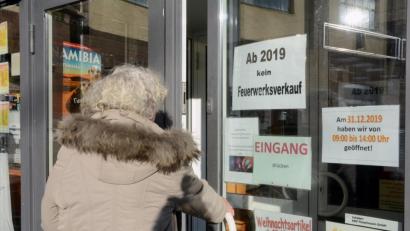 Bild: Gabi Schönberger
Keinen Feuerwerksverkauf gibt es erstmals bei Sonderposten Fleischmann.