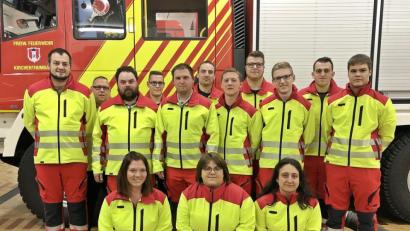 Bild: jma
Die ehrenamtlichen "First Responder" in der Marktgemeinde Kirchenthumbach.