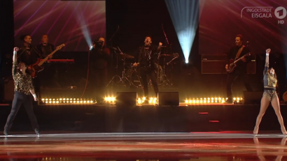 Screenshot: msh
Markus Engelstädter singt auf der Eisgala in Ingolstadt.