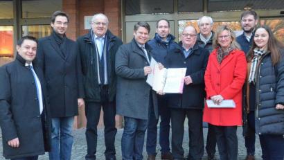 Bild: Kunz
Die CSU reichte am Donnerstag offiziell ihre Wahlunterlagen ein.