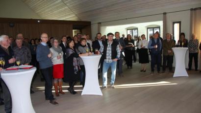 Bild: wro
Am Vormittag des Neujahrstags hatte der Markt Falkenberg zum Empfang im Tagungszentrum eingeladen.