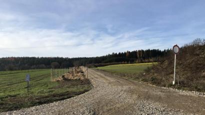 Bild: exb
In unmittelbarer Nähe zum neuen Wirtschaftsweg wurde eine fünf Meter breite Heckenstruktur angelegt. Zahlreiche Teilnehmer halfen vor Ort bei den Pflanzarbeiten mit und erhielten hierfür eine Gutschrift.